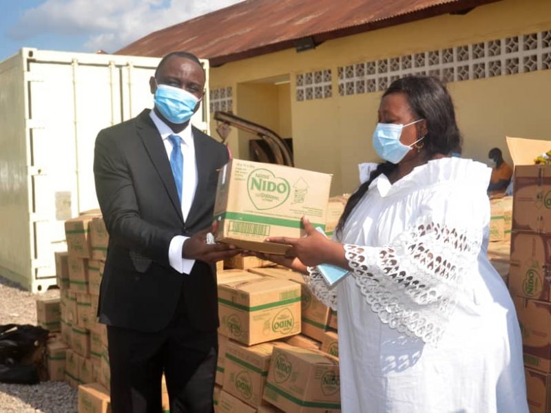 Covid-19 : Nestlé Cameroun au chevet des familles vulnérables