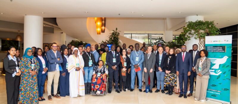 A Addis Abeba, les journalistes africains s’engagent pour la justice climatique, la paix et la sécurité