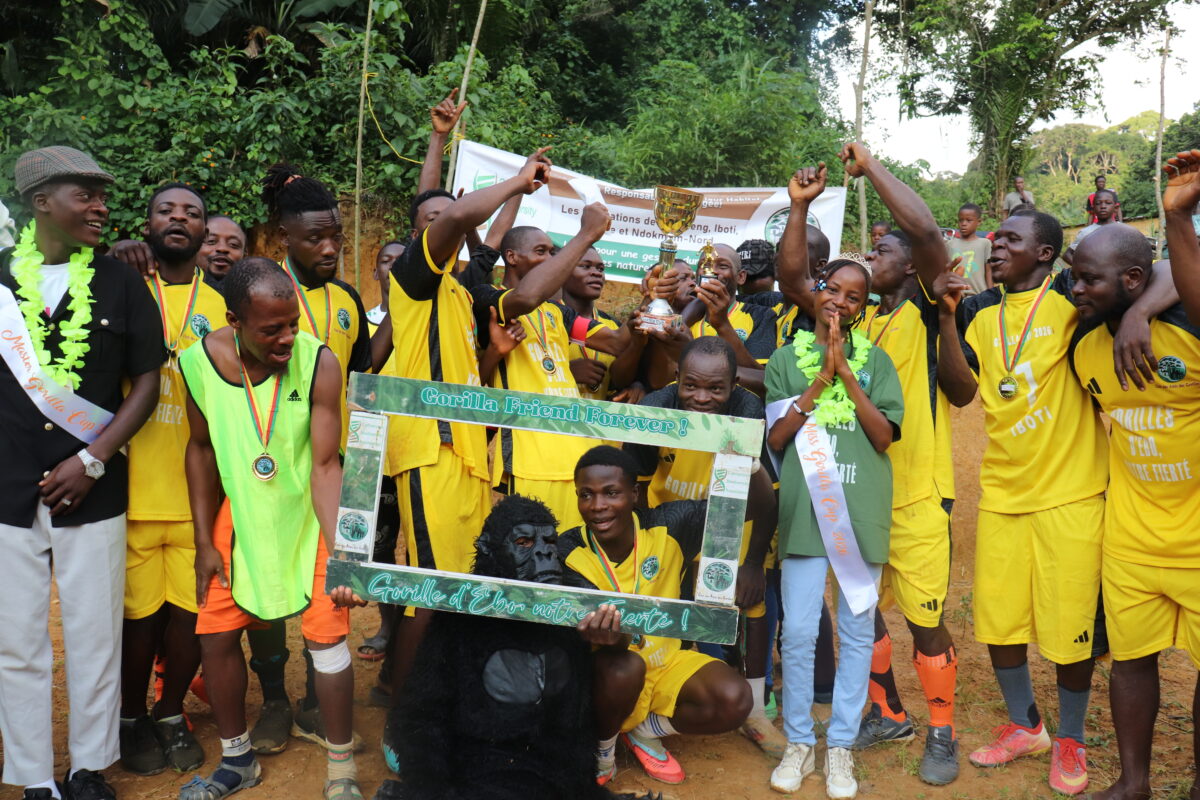 A Iboti, le tournoi de football Gorilla Cup pour protéger la forêt d’Ebo