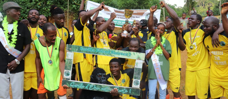 A Iboti, le tournoi de football Gorilla Cup pour protéger la forêt d’Ebo