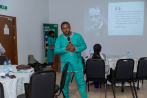 Mathias Mouendé Ngamo, président de l'association Biocamer