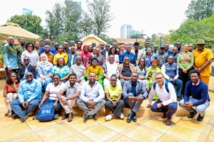 Naïrobi au Kenya, le 07 août 2026. Les participants à la présentation du Guide pratique pour les reportages sur la transition juste en Afrique